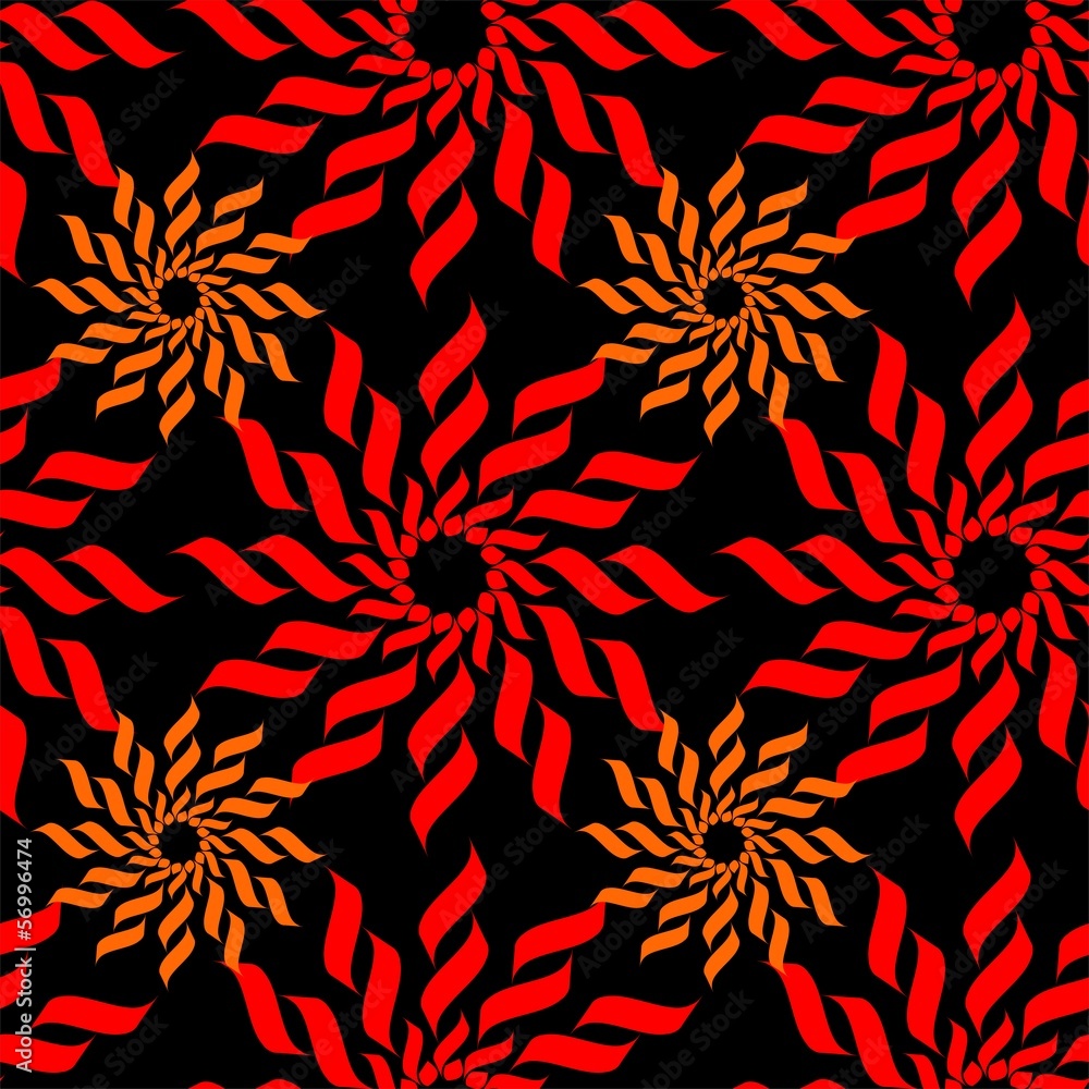 Sun seamless vector pattern Sun seamless vector pattern
