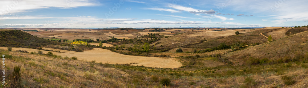 Panorama de Paisaje de Secano