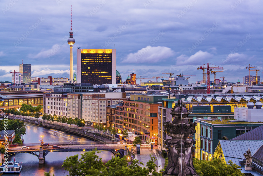 Obraz premium Berlin Cityscape
