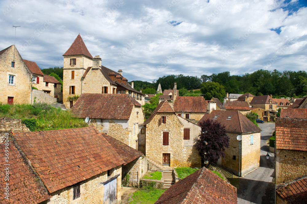French village in Perigord