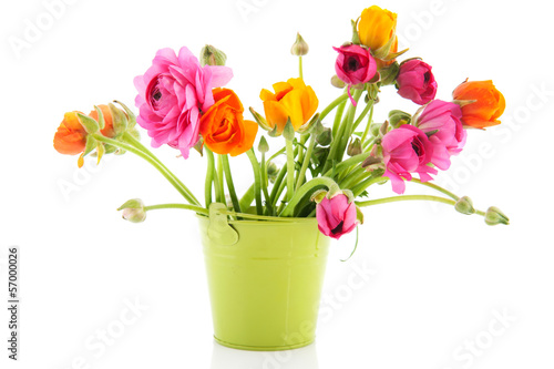 Mixed bouquet in vase