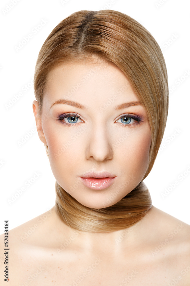 Portrait of a beautiful woman Portrait of a beautiful woman