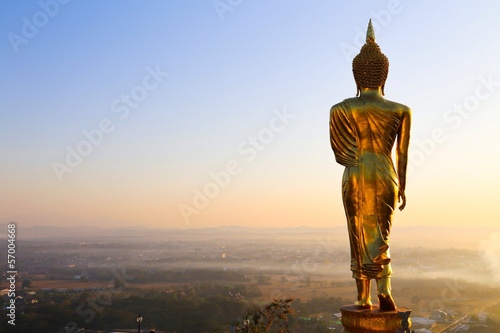 golden buddha from nan thailand