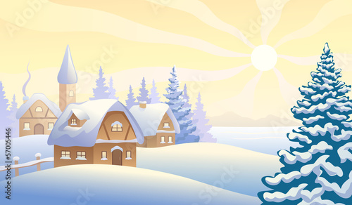 Christmas morning