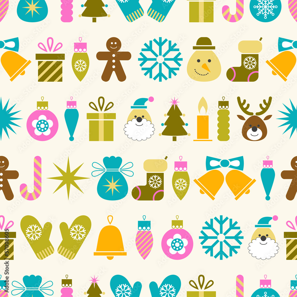 Seamless Christmas pattern Seamless Christmas pattern