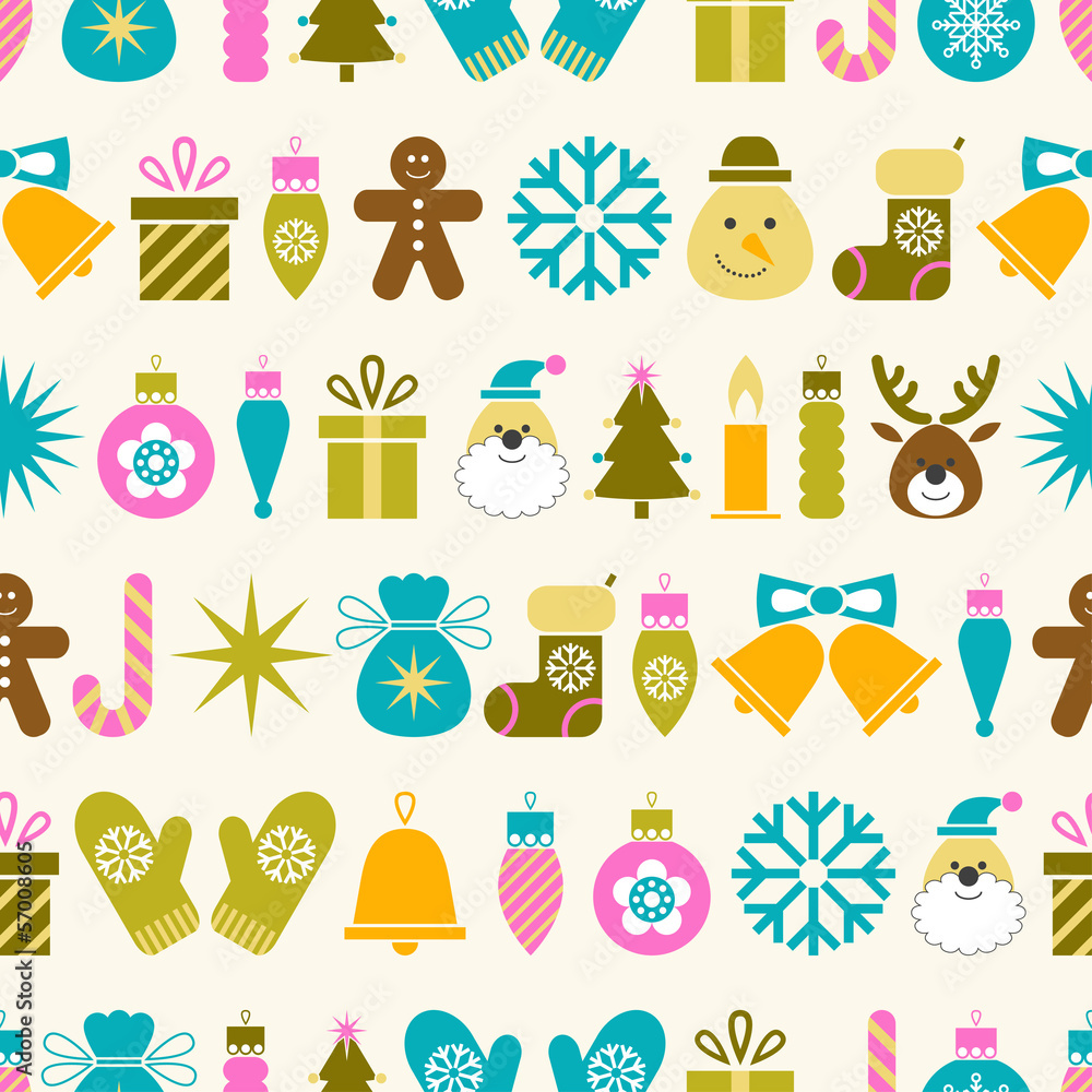 Seamless Christmas pattern