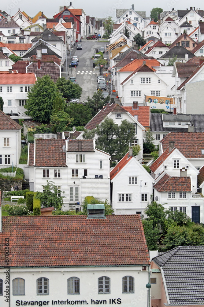 Wooden houses in Gamle Stavanger, Rogaland County, Norway. Wooden houses in Gamle Stavanger, Rogaland County, Norway.