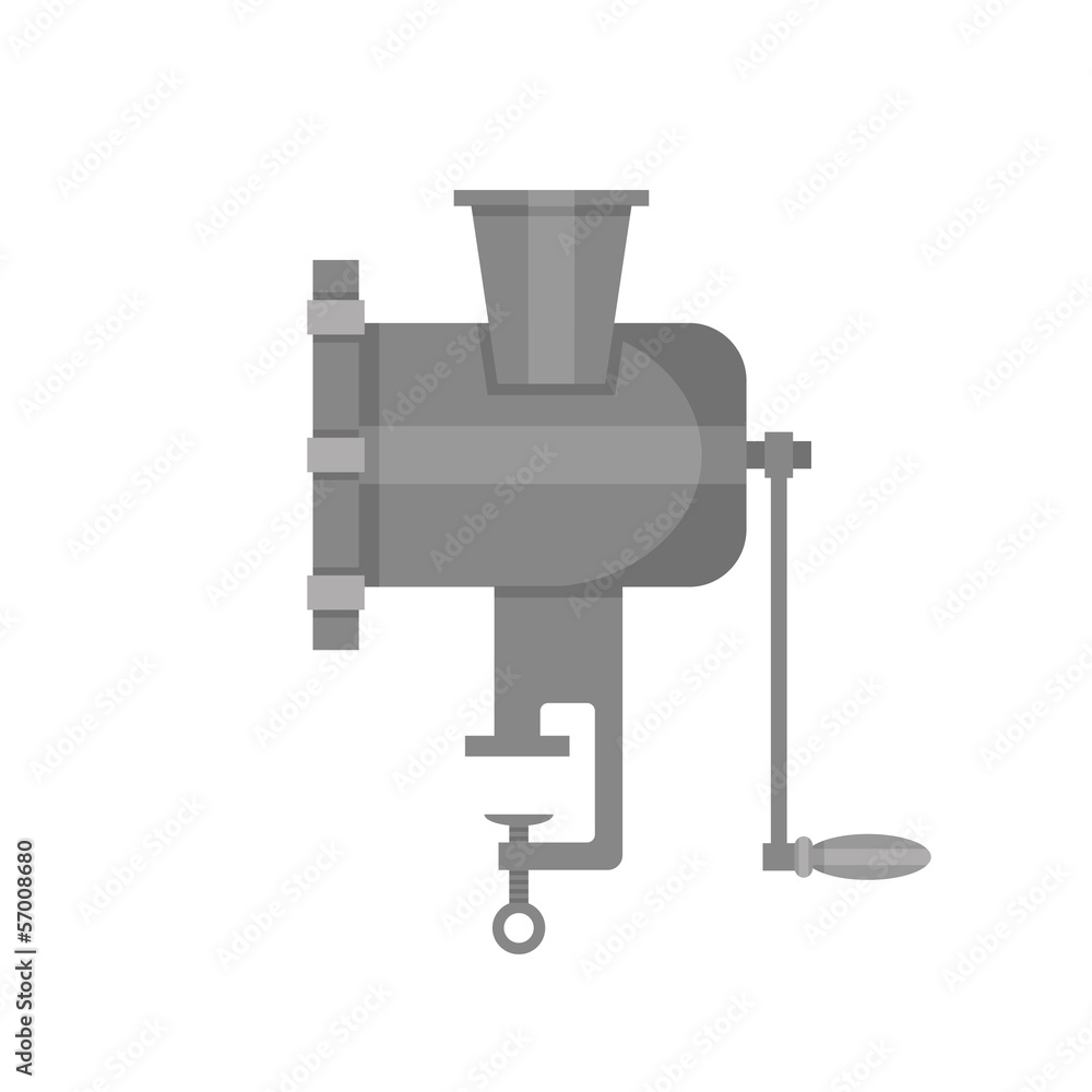 Illustration of a grinder isoleted on a background Illustration of a grinder isoleted on a background
