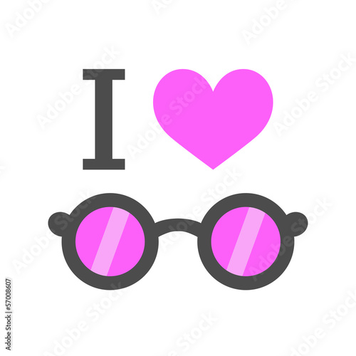 I love pink glasses