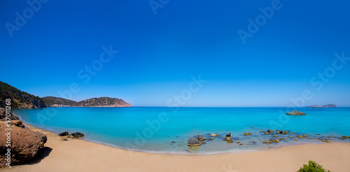 Ibiza Aigues Blanques Aguas Blancas Beach at Santa Eulalia