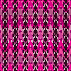 Crédence de cuisine Zigzag Zigzags lumineux entrelacés colorés  © helenaogo
