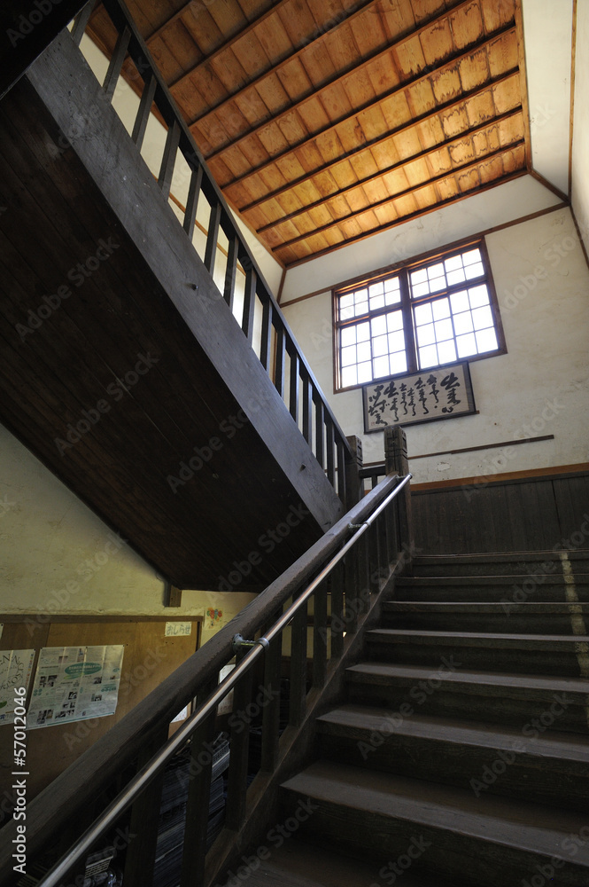 Fototapeta premium 木造校舎