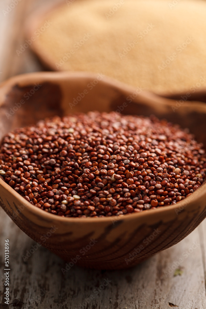 red quinoa red quinoa