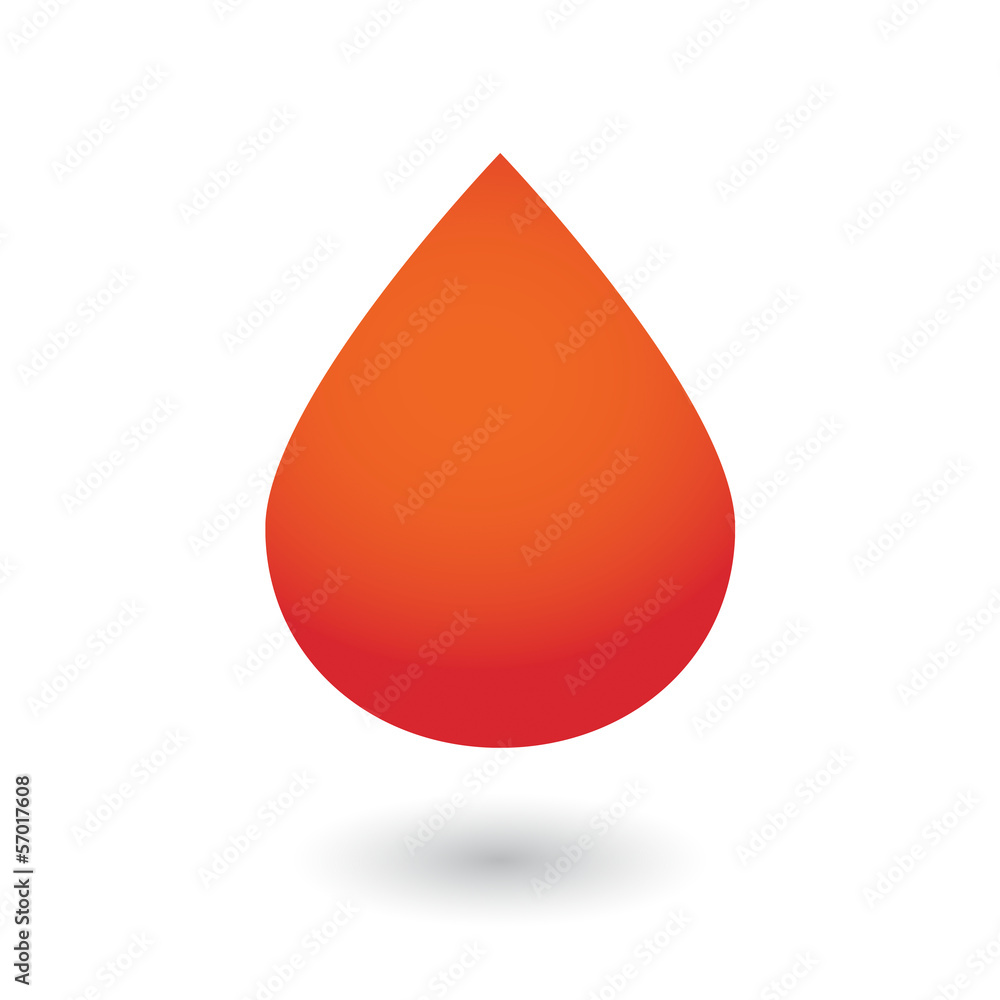 Fototapeta premium Blood drop