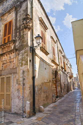 Alleyway. Mesagne. Puglia. Italy.