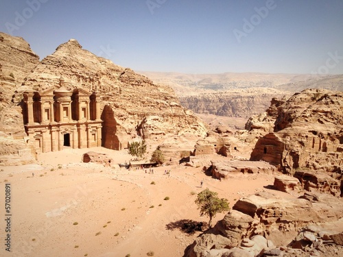 Petra il Monastero Giordania