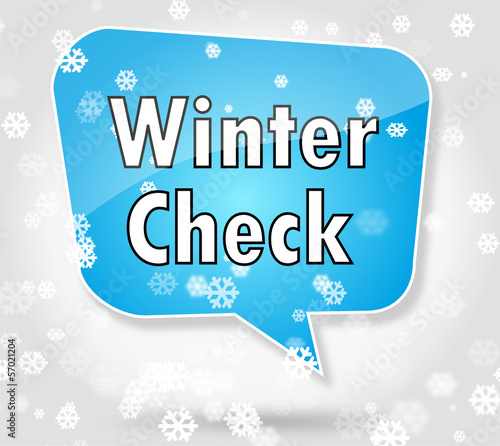Bulle : Winter Check