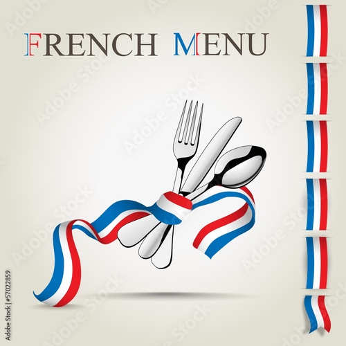 French menu
