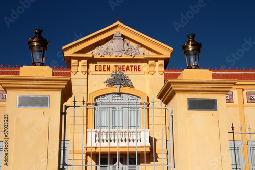 Tableau sur toile L'Eden-Théâtre La Ciotat