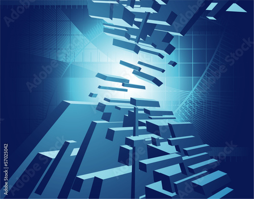 Futuristic vector backgrounds. Part Four.