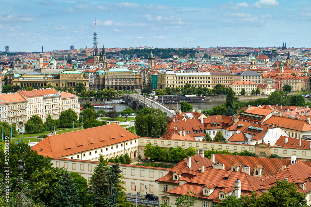 Stare Mesto (Old Town) view, Prague, Czech Republic