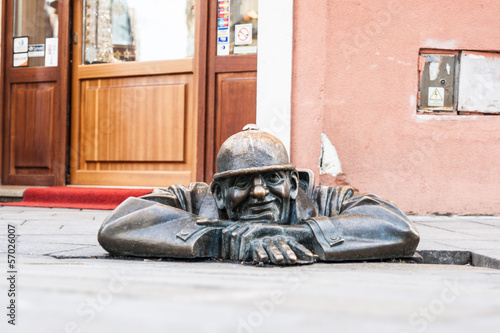 Statue in Bratislava