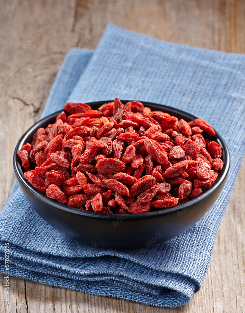 Dried goji berries Dried goji berries