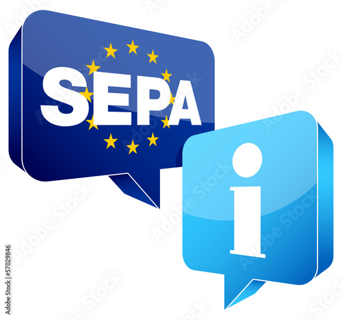 "SEPA/Information" Speechbubbles
