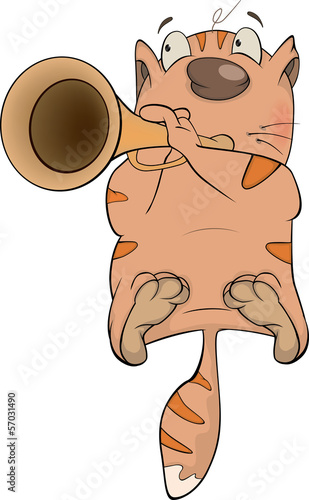 Cat the trumpeter