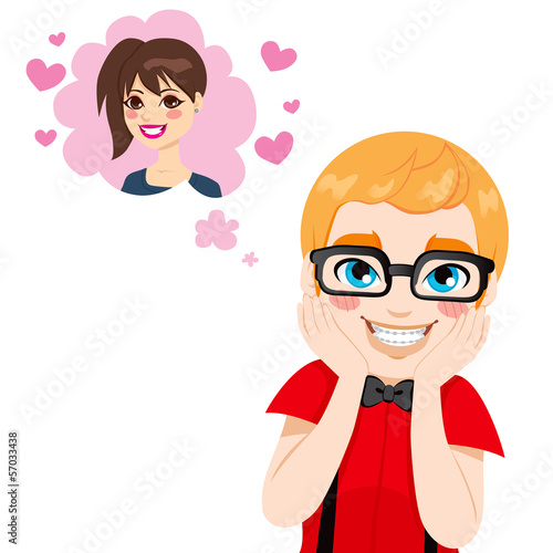 Nerd Guy in Love