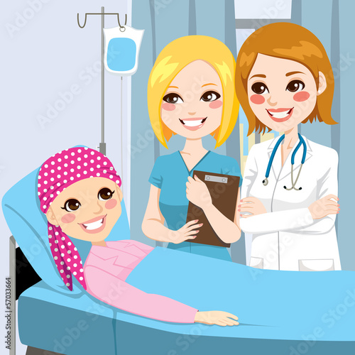 Woman Doctor Visit Young Girl