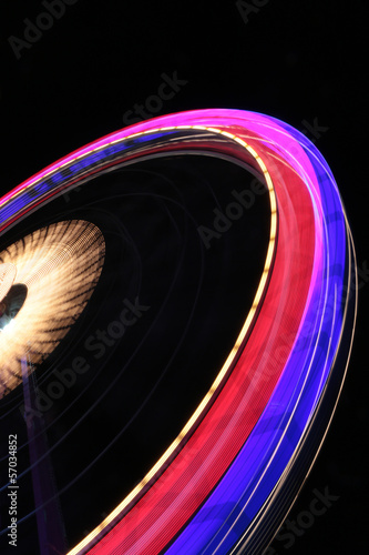 Riesenrad bei Nacht