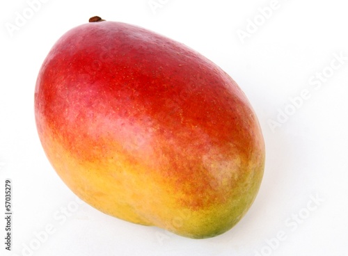 red and yellow,ripe mango fruit