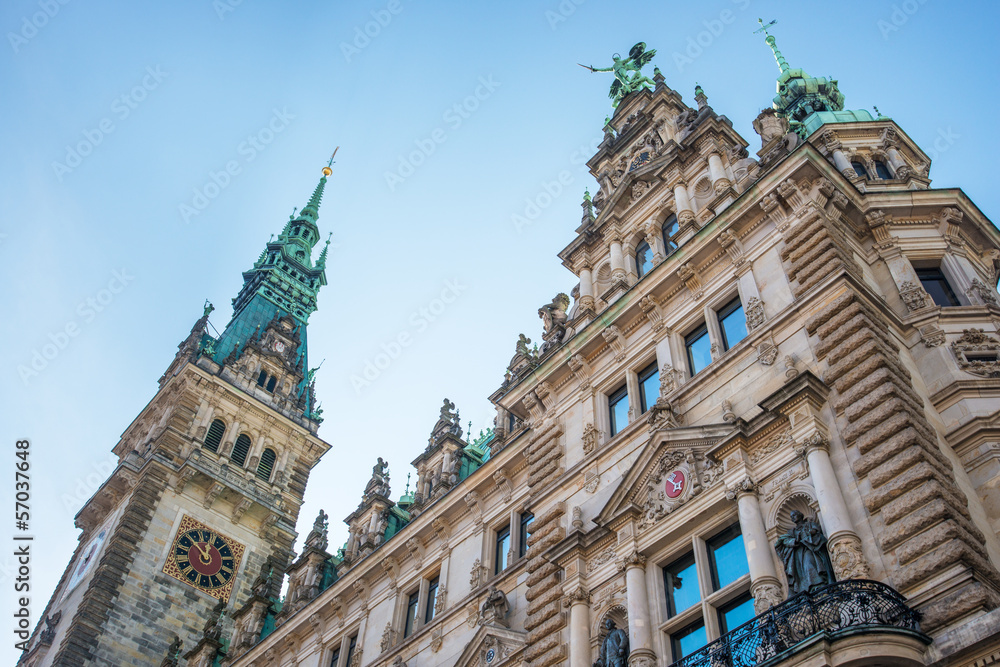 Hamburg tourism town hall