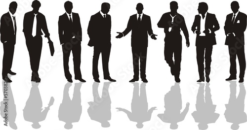 Men in business suits