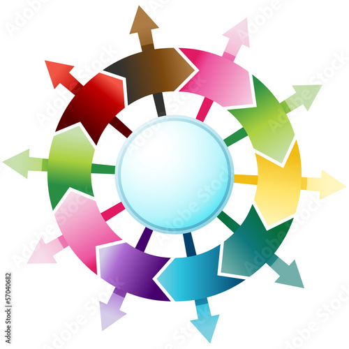 Wheel with Arrows
