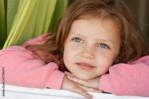 Принти на полотні daydreaming girl
