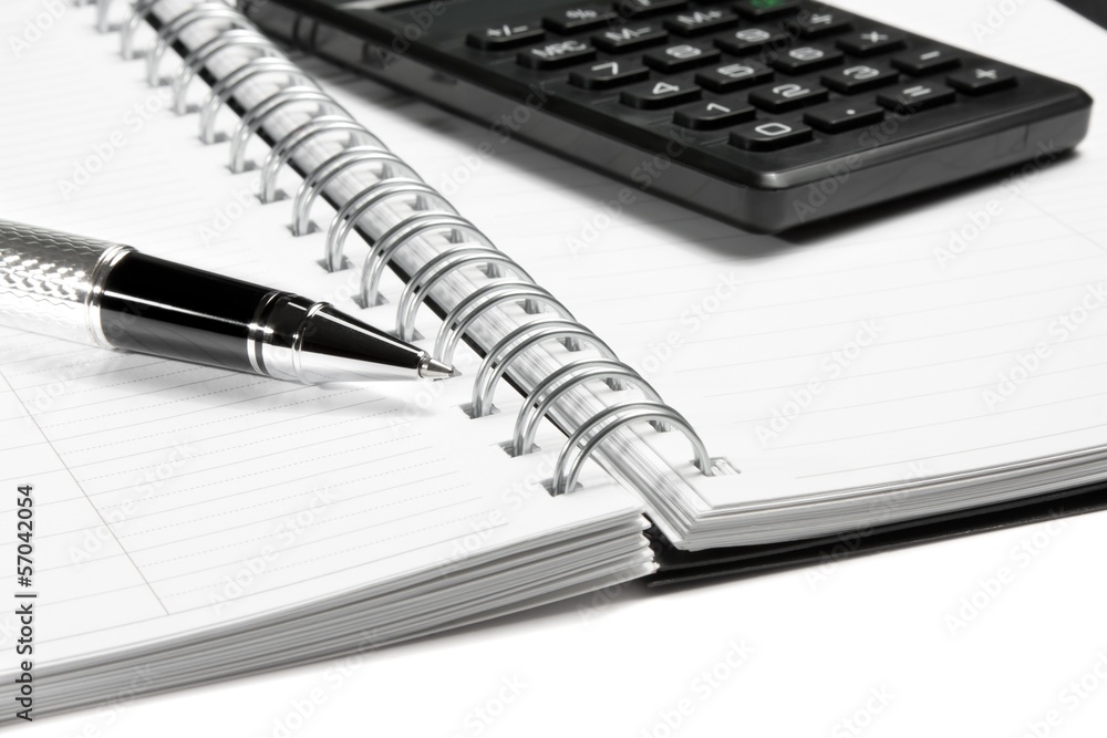 calculator notebook and business pen calculator notebook and business pen