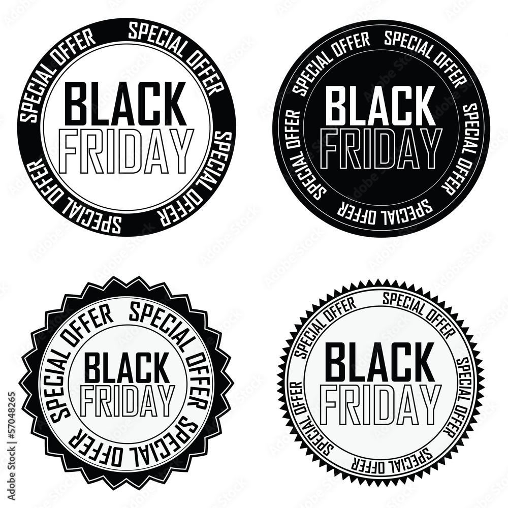 Black Friday Labels