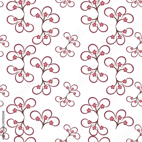 Цветочный фон / Seamless floral background