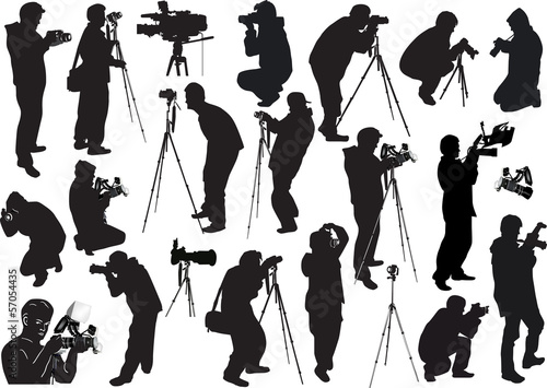 illustration with eighteen photographers