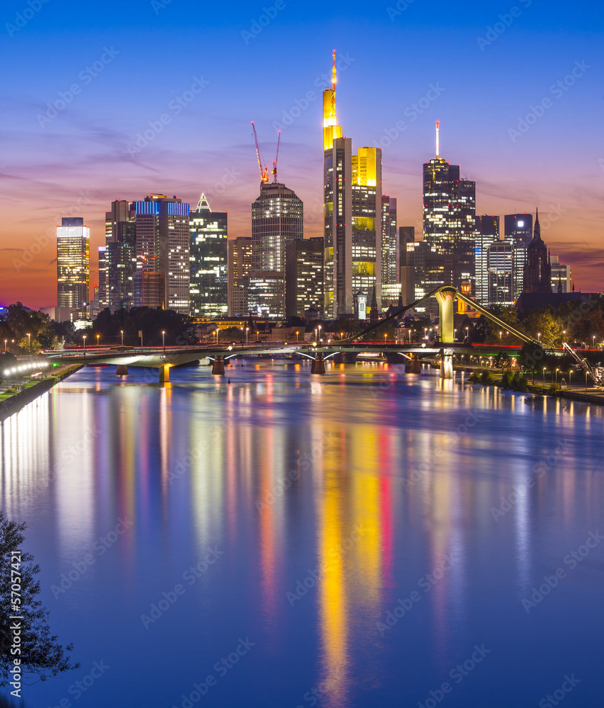 Obraz premium Frankfurt, Niemcy