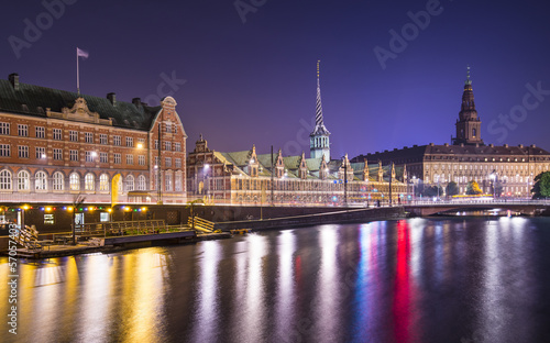 Canvas Print Copenhagen Denmark