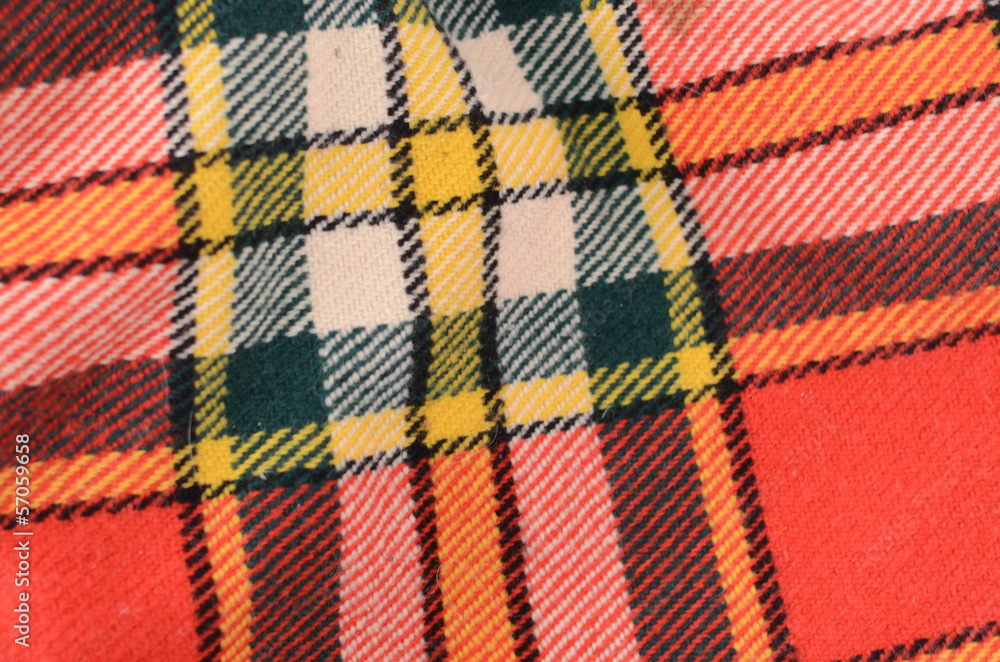 tartan cloth tartan cloth
