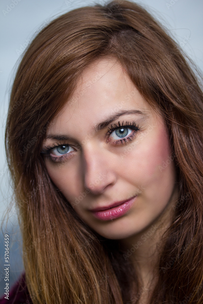 thoughtful fall girl