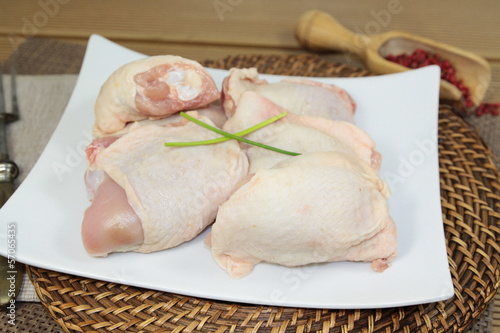 hauts de cuisse de poulet