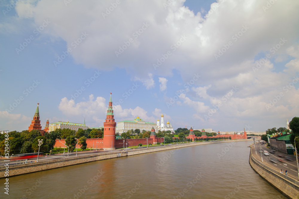 Moscow kremlin embankment