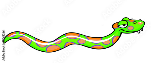 snake cartoon
