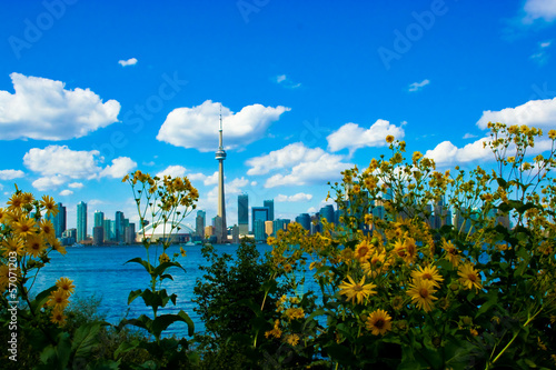 Toronto Skyline on a Beautiful Day