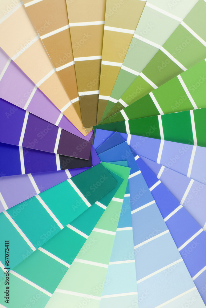 Obraz premium color guide sampler